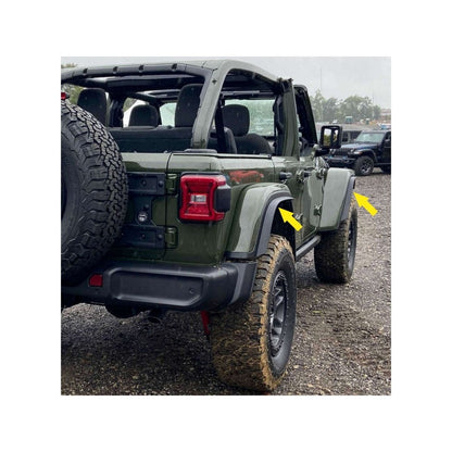 Mopar Fender Flare Extensions kit 2018-2026 Jeep Wrangler JL 392-Flares