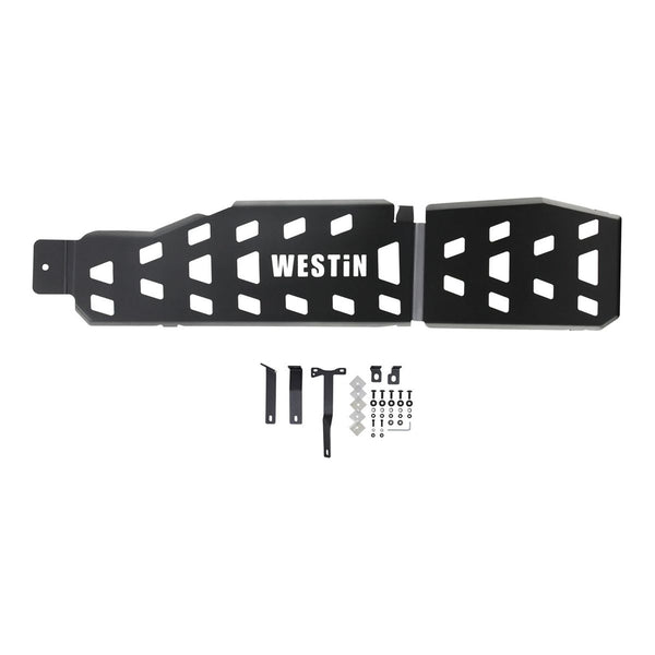 WESTIN AUTOMOTIVE | Gas Tank Skid Plate  Jeep  Wrangler JL Unlimited 4dr 2018-2024 (Exclude 4xe)  Textured Black | 42-21115