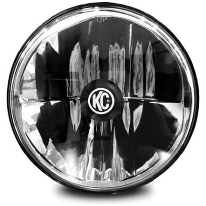 KC HiLites Gravity LED 7" Headlight Kit (Clear) for 07-18 JK 2 - 4 Door Models 42351
