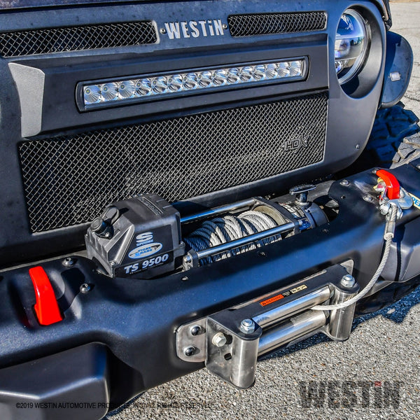 WESTIN AUTOMOTIVE | WJ2 Winch Tray  Jeep  Wrangler JL 2dr/Wrangler JL Unlimited 4dr 2018-2024  Gladiator 2020-2024  Blk | 46-23925