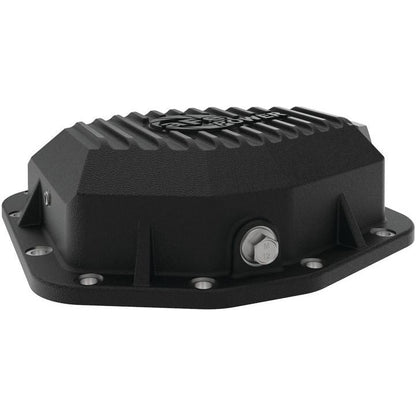 AFE Power Pro Series Rear Differential Cover Black w- Machined Fins & Gear Oil (2021-C Ford Bronco) 46-71291B