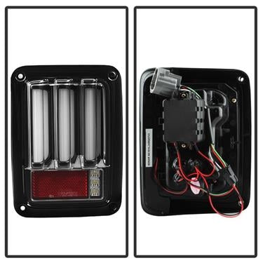 Spyder Auto Sequential Turn Signal LED Tail Lights for 07-18 Jeep Wrangler JK 5084774