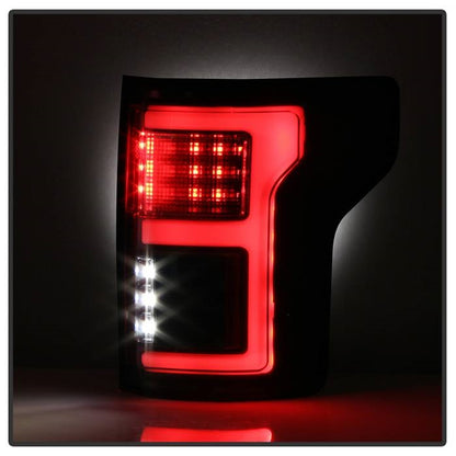 Spyder Automotive Black Fiber Optic LED Tail Lights (Ford F150 2015-2018) 5085313