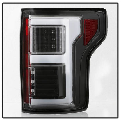 Spyder Automotive Black Fiber Optic LED Tail Lights (Ford F150 2015-2018) 5085313