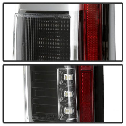 Spyder Automotive Black Fiber Optic LED Tail Lights (Ford F150 2015-2018) 5085313