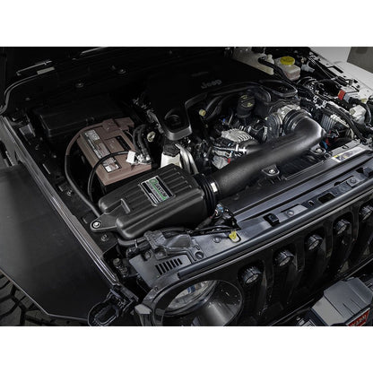 AFE Power Quantum Cold Air Intake System w-Pro 5R Filter for 2018-C Jeep Wrangler JL - Gladiator JT 53-10017R