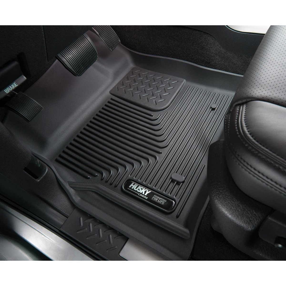 Husky Liners | X-act Contour 2nd Seat Floor Liner For 2020-2024 Jeep Gladiator Husky Liners | 54791 installed in vehicle.