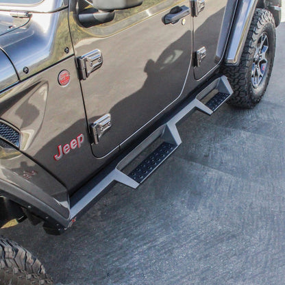 Westin HDX Drop Nerf Step Bars (Black) for 2020-C Gladiator JT 56-14165