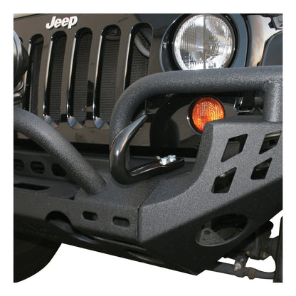 Aries Automotive (Gloss Black) Modular Bumper Tow Hook for 07-18 Jeep Wrangler JK 2 and 4 Door Models 5600TW