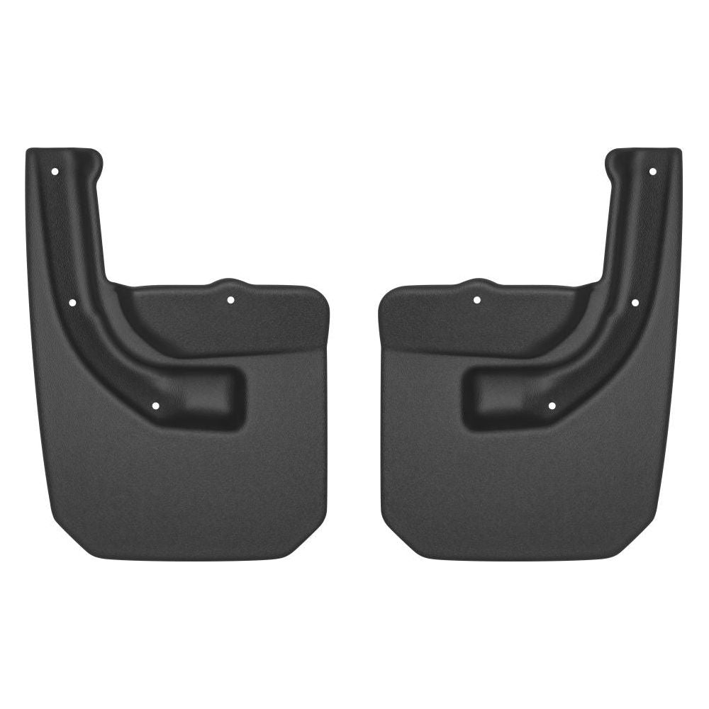 Husky Liners | Custom Mud Guards Front Mud Guards For 2018-2023 Jeep Wrangler Husky Liners | 58151 black mud guards