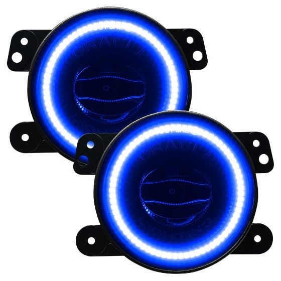 ORACLE Lighting High Performance 20W LED Fog Lights  for Jeep Wrangler JK -JL  - Gladiator JT