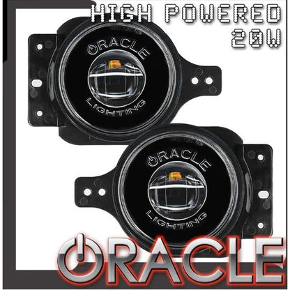 ORACLE Lighting High Performance 20W LED Fog Lights (Blue) for 2018-C JL - Gladiator JT Sport 5847-002