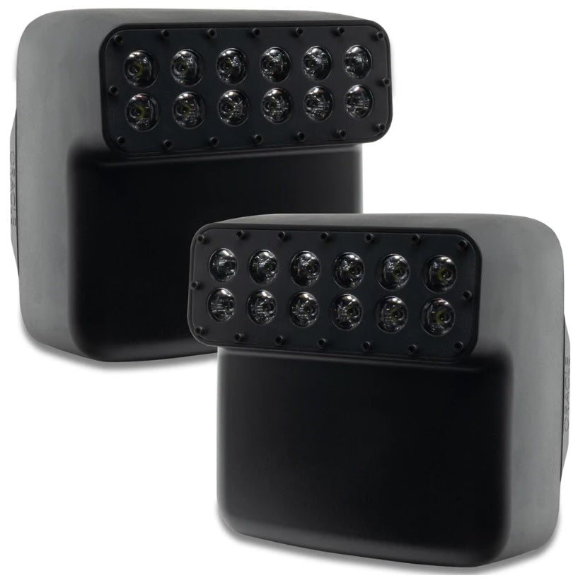 ORACLE Lighting LED Off-Road Side Mirrors for Jeep Wrangler JL - Gladiator JT - 5855-001