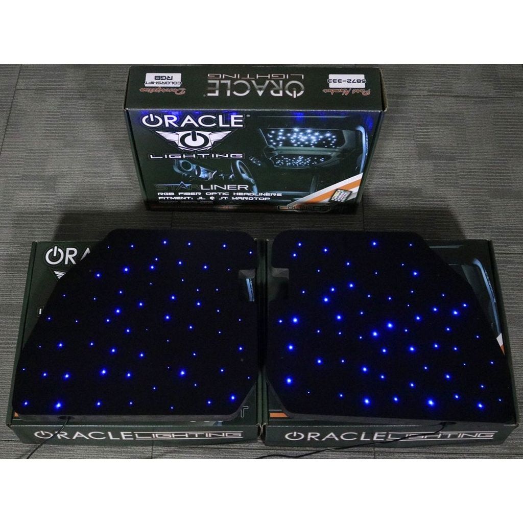 ORACLE Lighting StarLINER Colorshift Fiber Optic Hardtop Headliner for 2018-C JL - Gladiator JT 5872-333