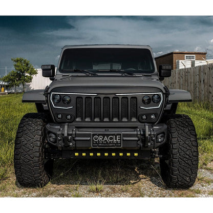 ORACLE LIGHTING SKID PLATE WITH INTEGRATED LED EMITTERS FOR JEEP WRANGLER JL AND GLADIATOR JT