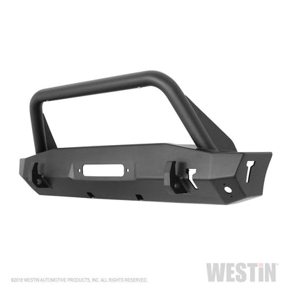Westin WJ2 Stubby Front Bumper with Bull Bar for 2007-2018 JK 59-80015