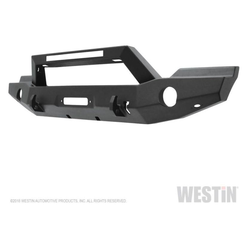 Westin WJ2 Full Width Front Bumper with LED Light Bar Mount for 2007-2018 JK 59-80055