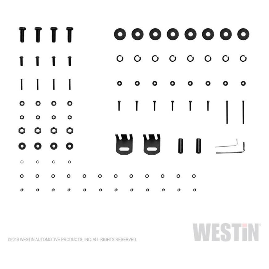 Westin WJ2 Full Width Front Bumper with LED Light Bar Mount for 2007-2018 JK 59-80055