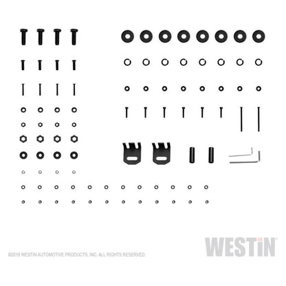 Westin WJ2 Full Width Front Bumper with LED Light Bar Mount for 2007-2018 JK 59-80055