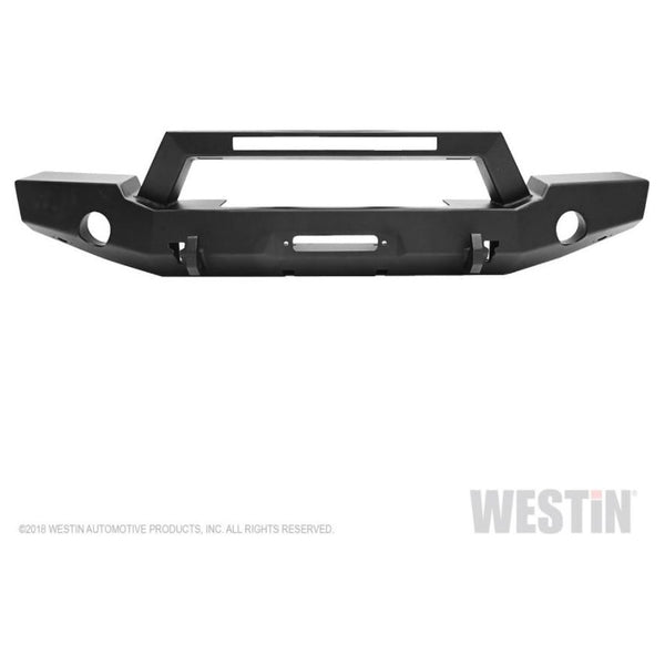 WESTIN AUTOMOTIVE | WJ2 Full Width Front Bumper w/LED Light Bar Mount  Jeep  Wrangler JL 2018-2024  Gladiator 2020-2024 | 59-80125