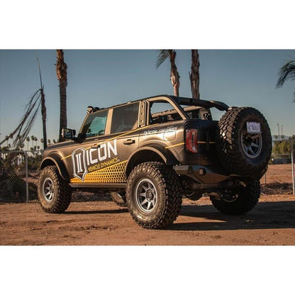 ICON VEHICLE DYNAMICS | 2021-2023 Ford Bronco Hose Routing Kit For Tubular Rear Link 1.75 Inch Diameter Icon Vehicle Dynamics | 611074