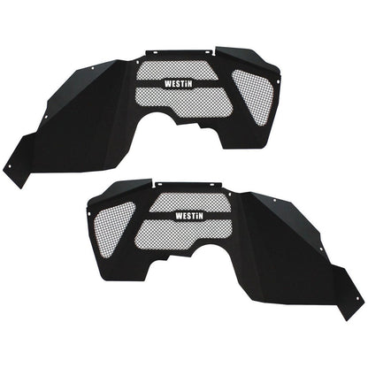Westin Automotive Front Inner Fenders (Black) for 07-18 JK 2-4 Door Models 62-11005