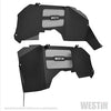 WESTIN AUTOMOTIVE | Inner Fenders - Front  Jeep  Wrangler JL 2018-2024  Gladiator 2020-2024  Textured Black | 62-11025