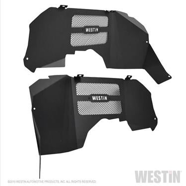 WESTIN AUTOMOTIVE | Inner Fenders - Front  Jeep  Wrangler JL 2018-2024  Gladiator 2020-2024  Textured Black | 62-11025