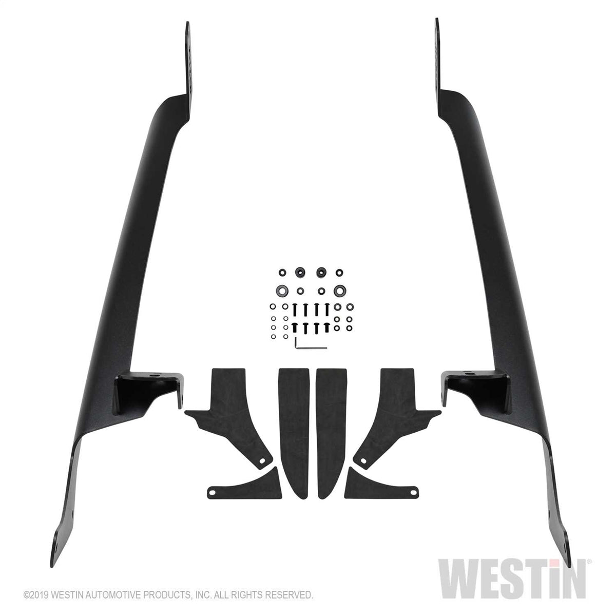 Westin 50" A-Pillar LED Light Mount (Black) for 18-C Jeep Wrangler JL 62-41085