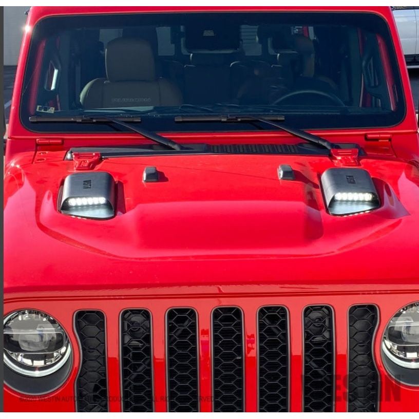 Westin LED Hood Scoops for 2018-C JL - Gladiator JT 62-41115