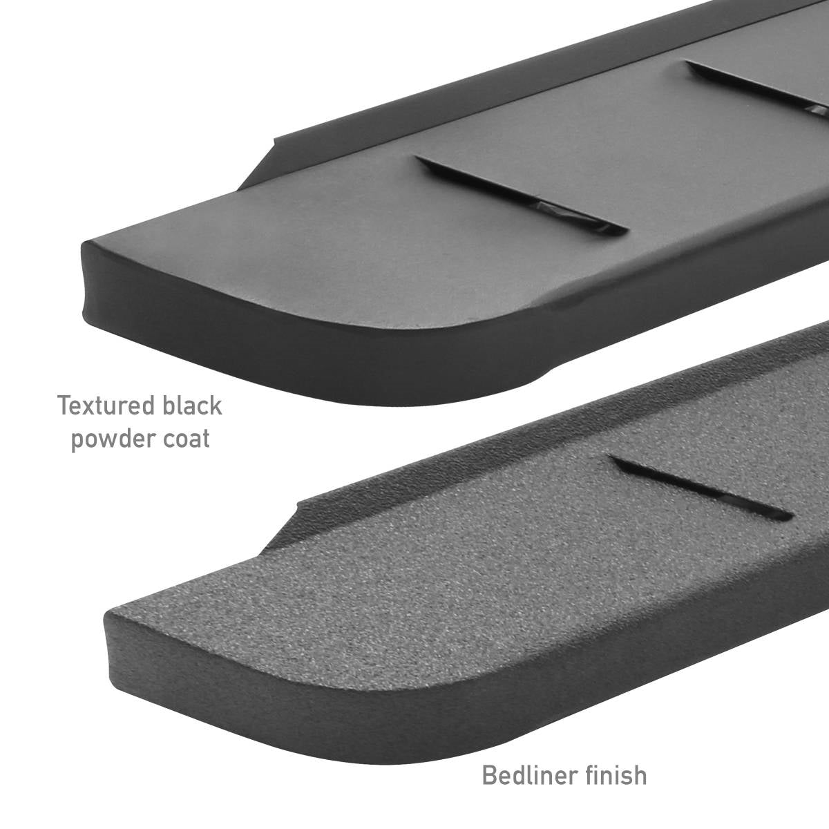Go Rhino RB10 Running Board with Drop Steps (Bedliner Coating) for 2018-C JL 2 Door Models 6349274810T
