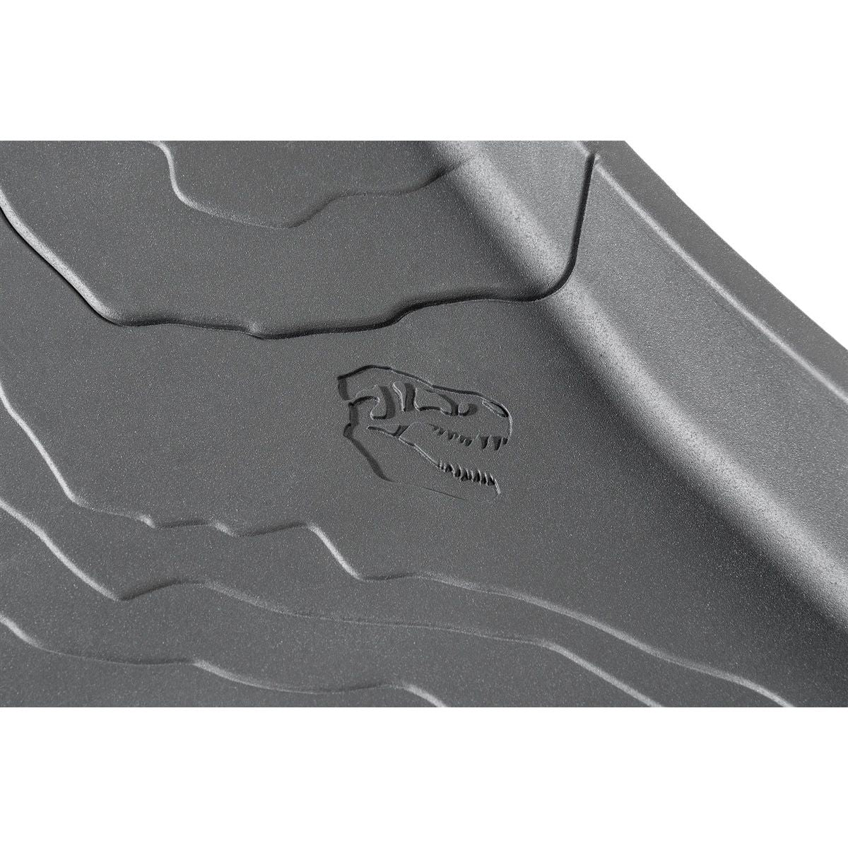 Mopar All-Weather Front & Rear Floor Liner Set (Black logo) for 2018+ Jeep Wrangler JLU 4 Door Models 6BP46TX7AE