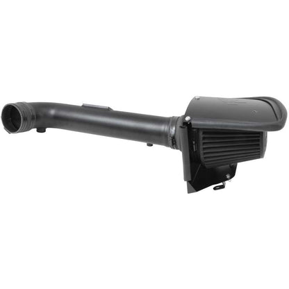K&N Blackhawk Induction Air Intake System with Black Dry Filter for 2012-2018 Jeep Wrangler JK 3.6L V6 71-1566