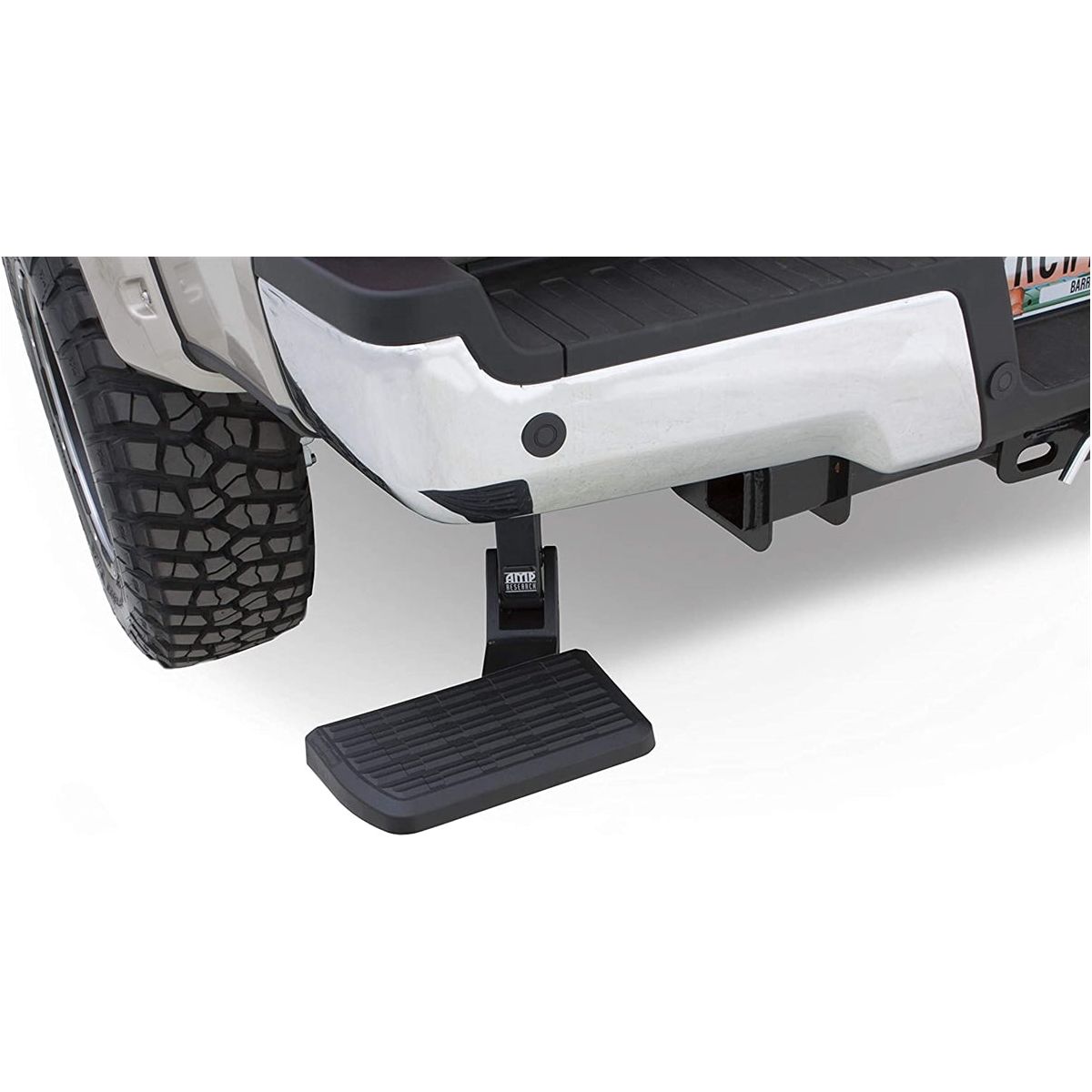 AMP-Research Bedstep Retractable Bumper Step (Black) for 2019 Ram 2500-3500 75324-01A