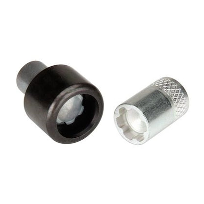 McGard Lock Set (M6 x 1.0 Thread Size) for 07-18 Jeep Wrangler JK 2 Door Models 76057
