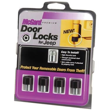 MCGARD 76060 Lock Set for 07-18 Jeep Wrangler JK 4 Door