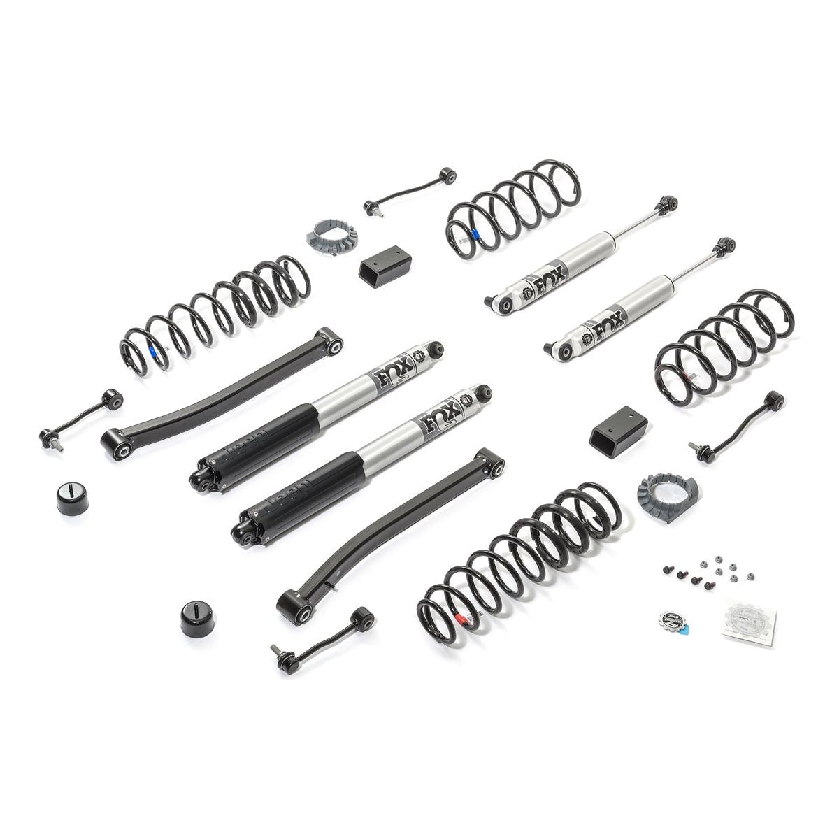 Mopar 2" Lift Kit with FOX Series Shocks for 18-C Jeep Wrangler JL 2 Door Models With 3.6L Engine 77072396AF