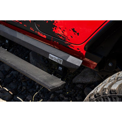 AMP Research PowerStep XL Electric Running Boards for 18-C Jeep Wrangler JL  4-Door 77132-01A