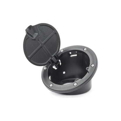 Mopar Fuel Filler Door (Black) for 07-18 Jeep Wrangler JK 82214789