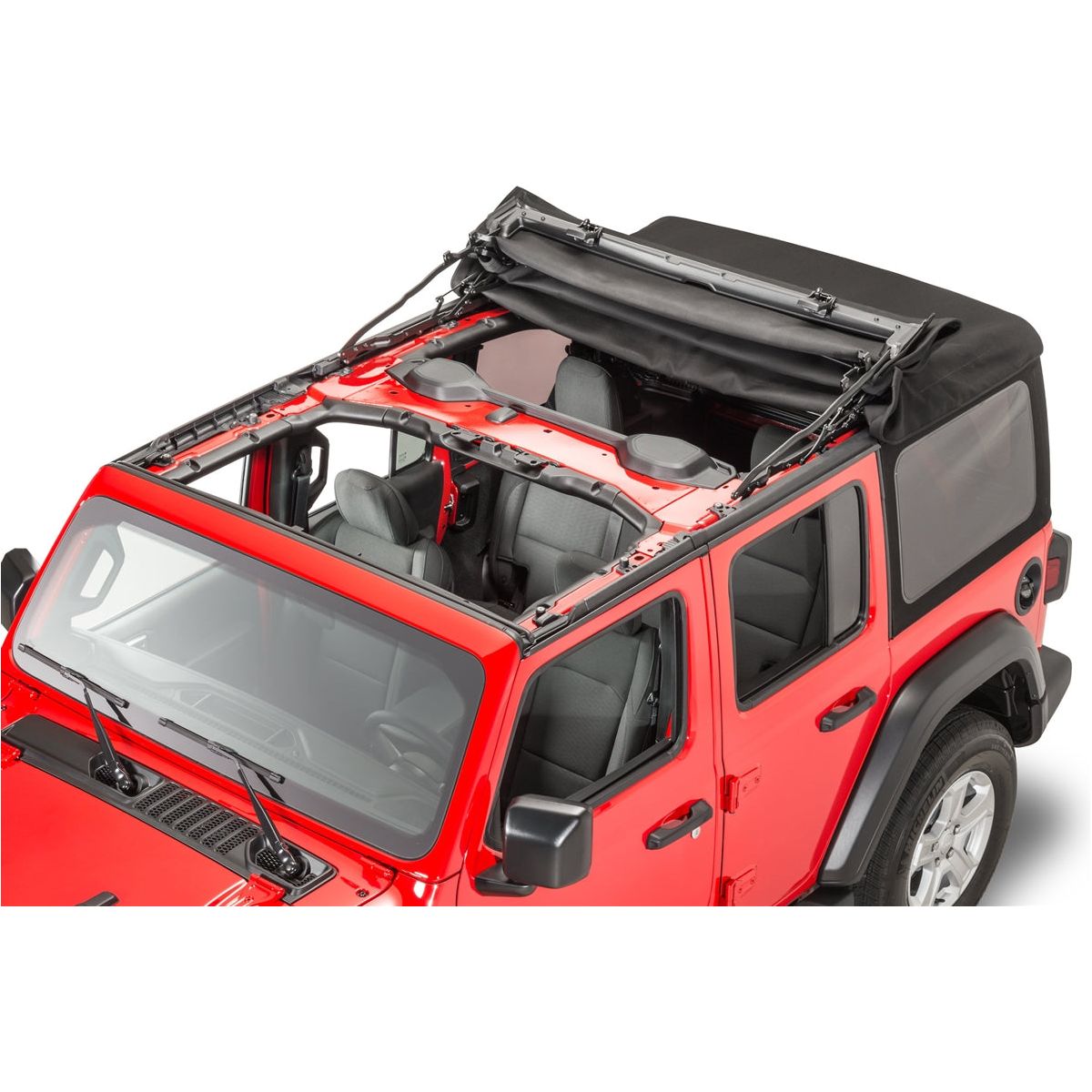 MOPAR 82215146 Twill Soft Top for 2018+ Jeep Wrangler JL 4 Door