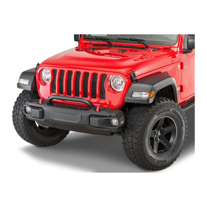 Mopar Grille & Winch Guard for 18-C Jeep Wrangler Unlimited JL - Gladiator JT with Factory Steel Bumper 82215351