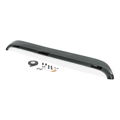 Mopar Front Air Deflector (Smoked)  for 2018-C Jeep Wrangler JL and Gladiator JT 82215367AB