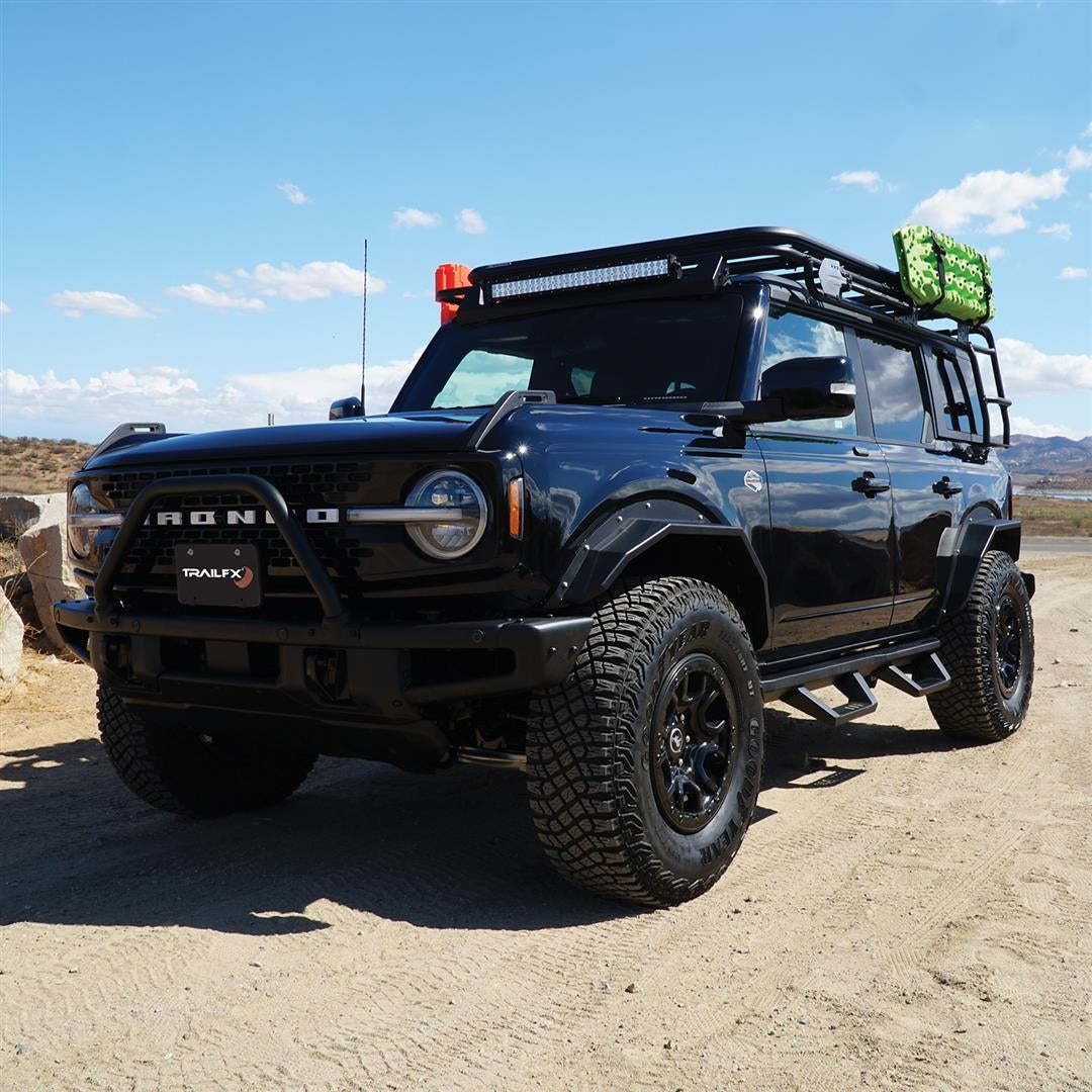 TrailFX  Rear Angle Tube Fender Flares  for 2021-C Ford Bronco BR008T