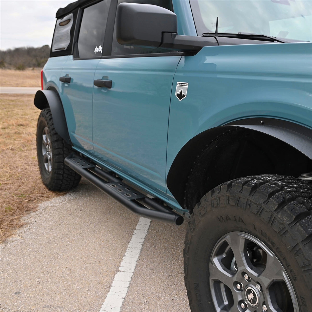 TRAILFX BR011T Rocker Protection for 2021+ Ford Bronco 4 Door