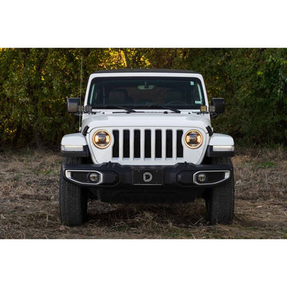 Diode Dynamics Elite Max LED Headlights for 2018-C Jeep JL Wrangler DD5165