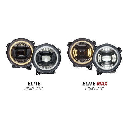 Diode Dynamics Elite LED Headlights for 2018-C Jeep JL Wrangler DD5166