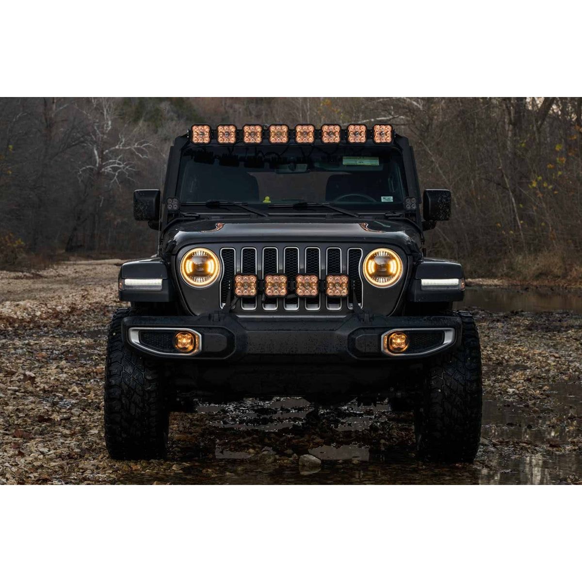 Diode Dynamics Elite LED Headlights for 2018-C Jeep JL Wrangler DD5166