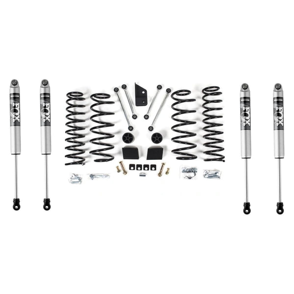 ZONE OFFROAD | Suspension Lift Kit with FOX 2.0 Shocks | 18-25 Jeep Wrangler JL/JLU | FOX-985-24-177-178-J1320
