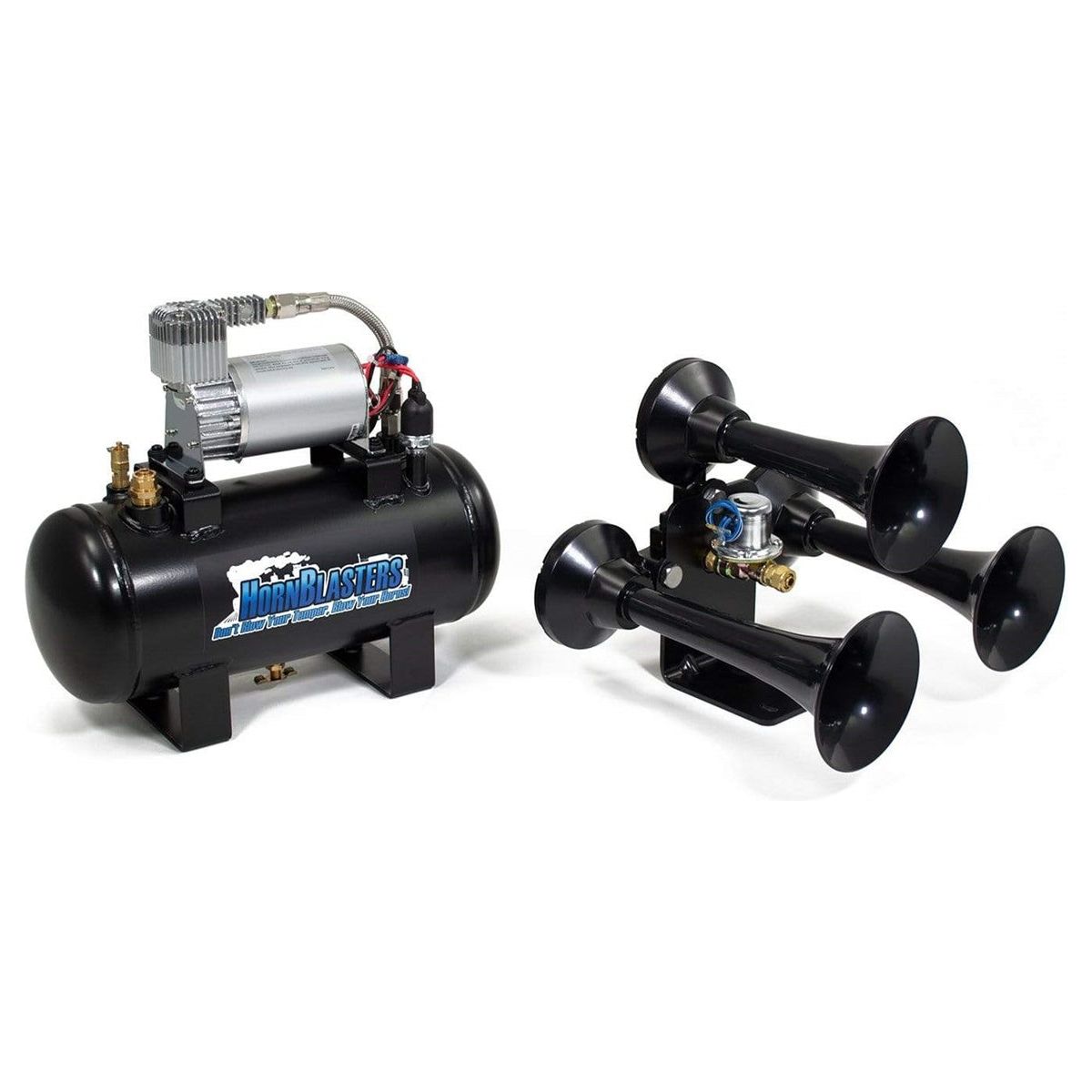 HORNBLASTERS HK-BA-127H Bandit 127H Air Horn Kit