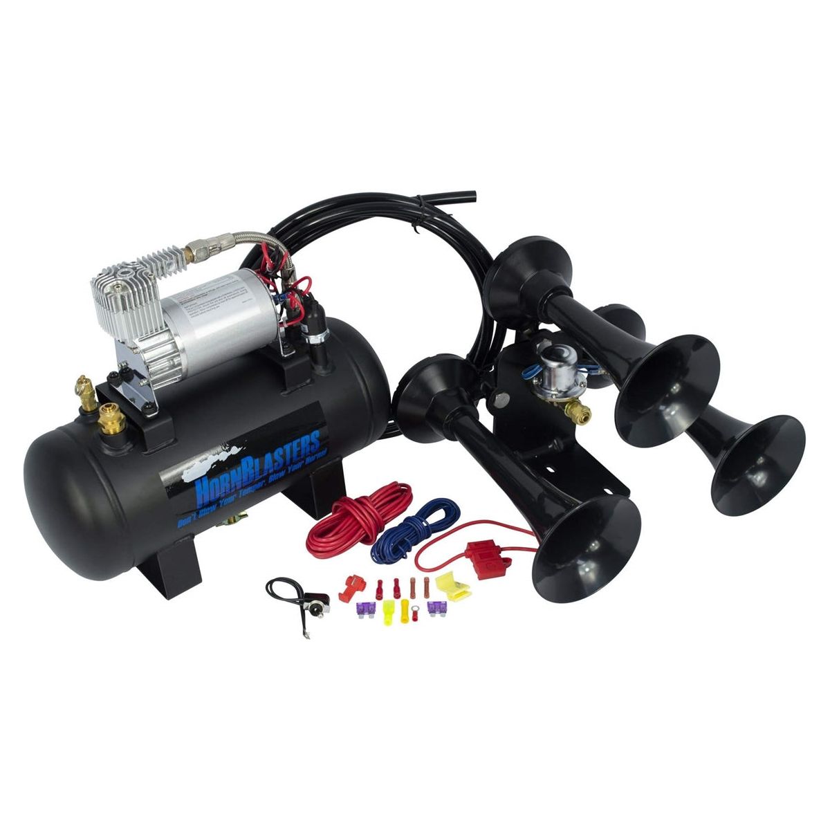 HORNBLASTERS HK-BA-127H Bandit 127H Air Horn Kit